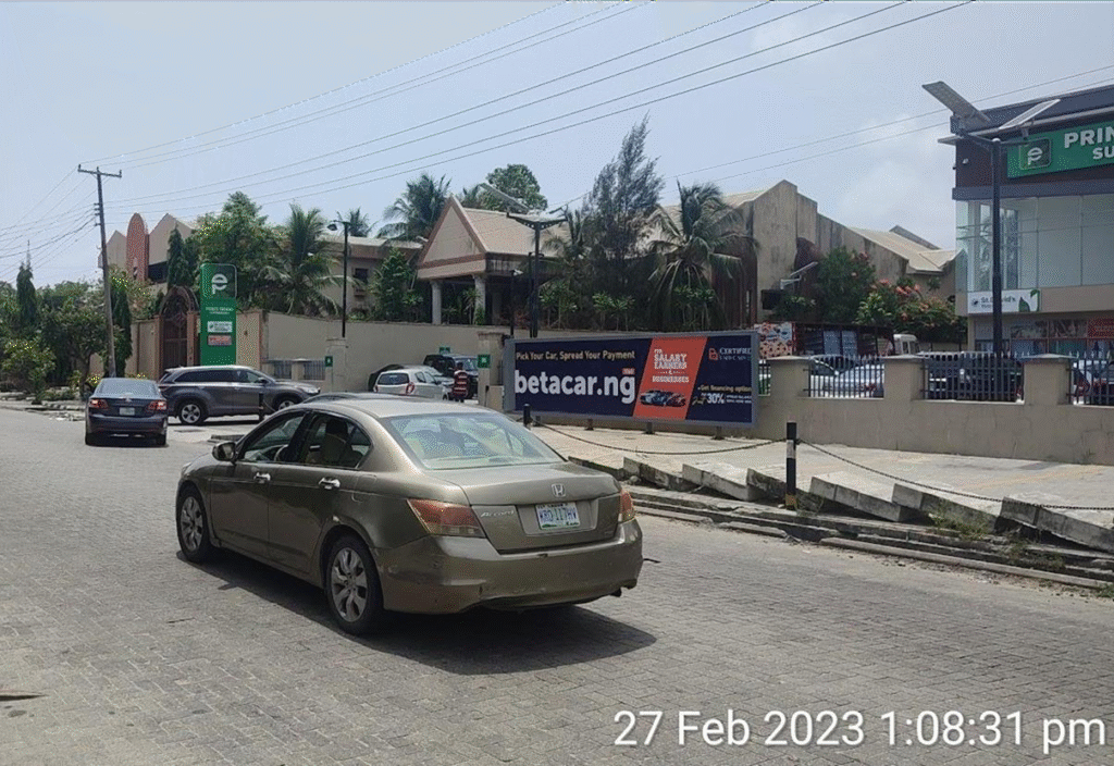 Billboards at Ebeano supermarket
